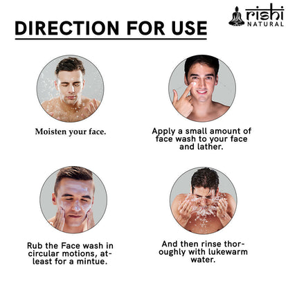 Rishi Natural Natural Activated Charcoal Face Wash