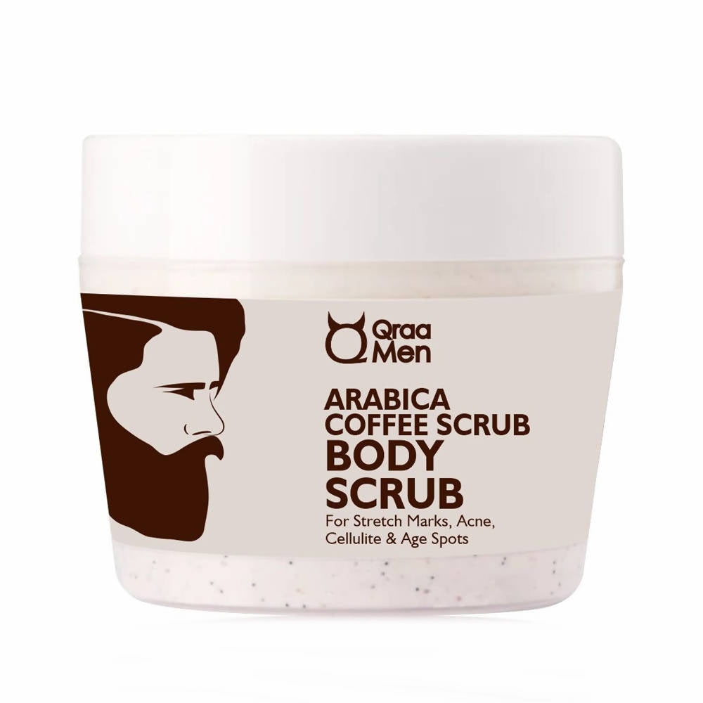 Buy Qraa Men Arabica Coffee Scrub Body Scrub from DrMediCart, Ship from India to USA