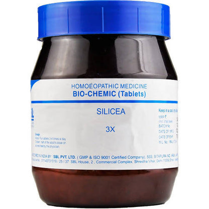 SBL Homeopathy Silicea Biochemic Tablets