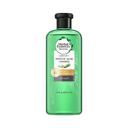 Buy Herbal Essences Sulfate Free potent Aloe +Bamboo Real Botanicals Strength Shampoo from DrMediCart, Ship from India to USA
