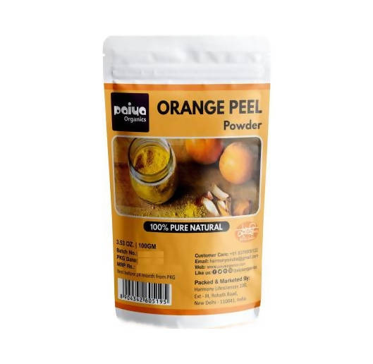 Buy Paiya Organics Orange Peel Powder from DrMediCart, Ship from India to USA