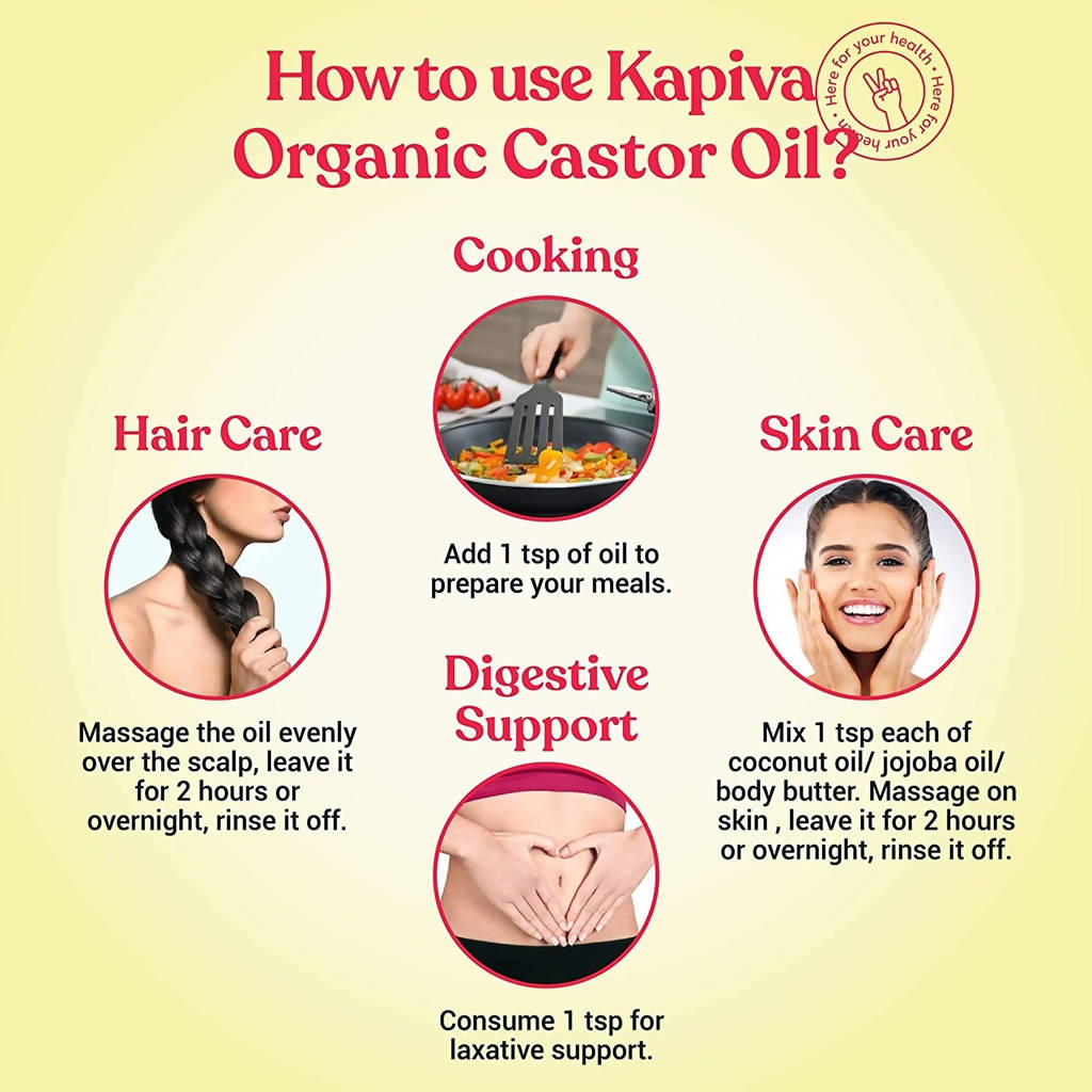 Kapiva Ayurveda Organic Castor Oil