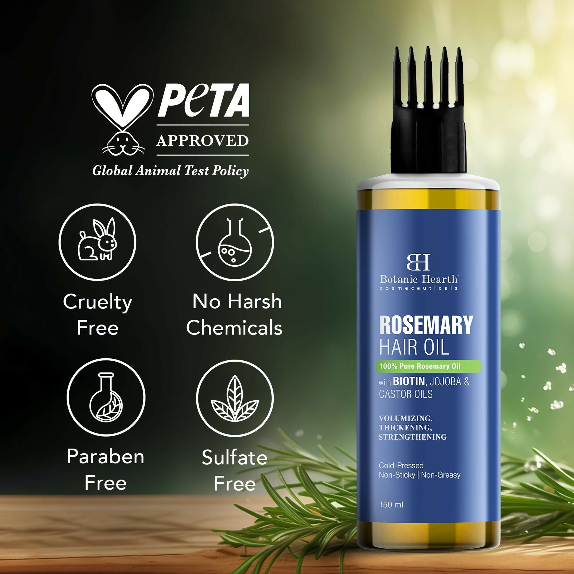 Botanic Hearth 100% Pure Rosemary Oil for Hair Growth