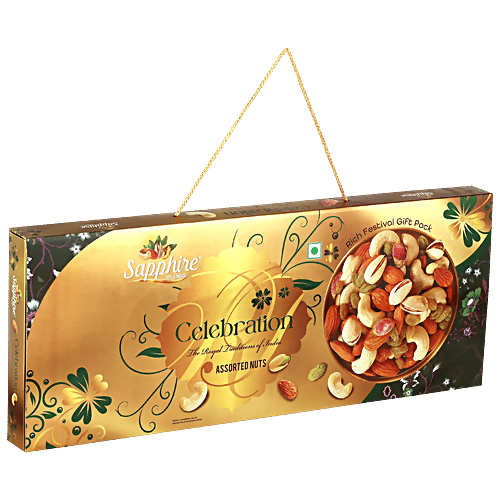 Sapphire Dry Nuts Celebration Gift Pack - Assorted Nuts
