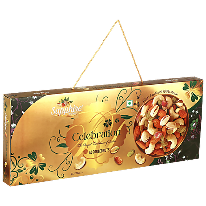 Sapphire Dry Nuts Celebration Gift Pack - Assorted Nuts