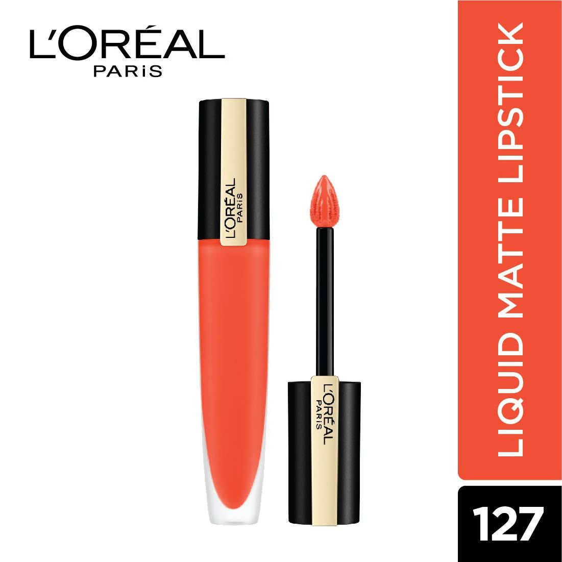 L'Oreal Paris Rouge Signature Matte Liquid Lipstick - 127 I Vibrate - DrMediCart