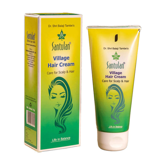 Buy Santulan Ayurveda Village Hair Cream from DrMediCart, Ship from India to USA