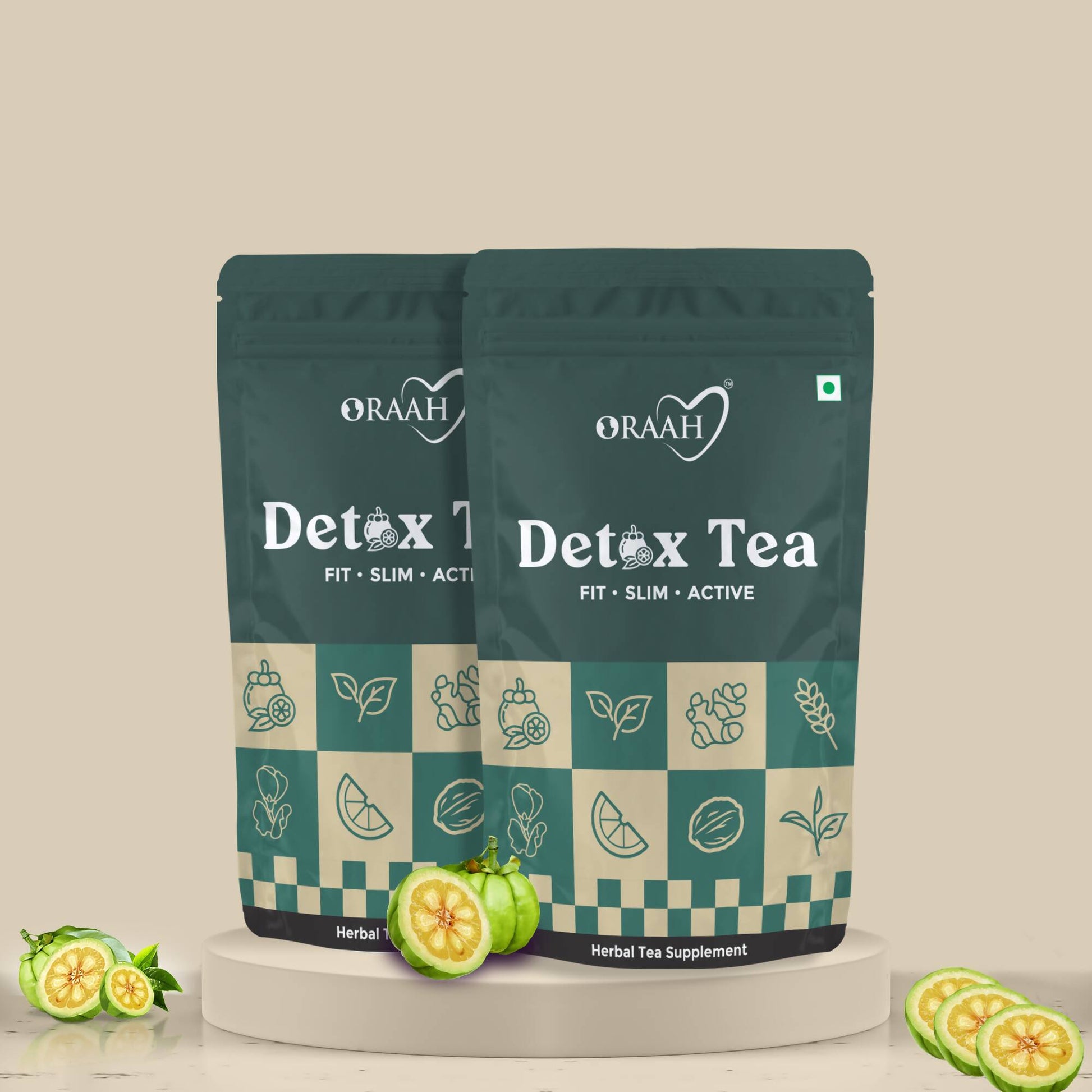 Oraah Detox Herbal Tea for Weight Management