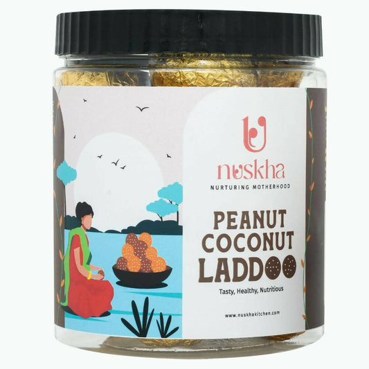 Nuskha Peanut Coconut Laddoo