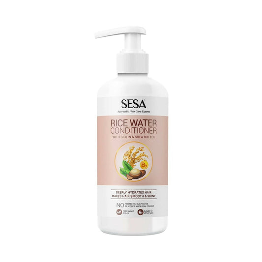 Buy Sesa Ayurvedic Rice Water Conditioner with Biotin & Shea Butter from DrMediCart, Ship from India to USA