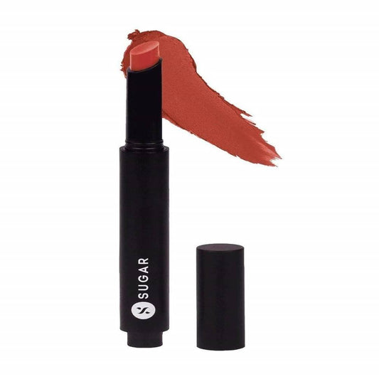 Sugar Click Me Up Velvet Lipstick - Foxy Fawn (Burnt Red Brown Nude/Rusty Nude) - DrMediCart